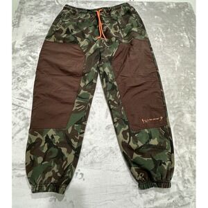 Just Don All City Joggers Men's Size 2XL Camo Sweatpants Multi-Pocket Heavy EUC